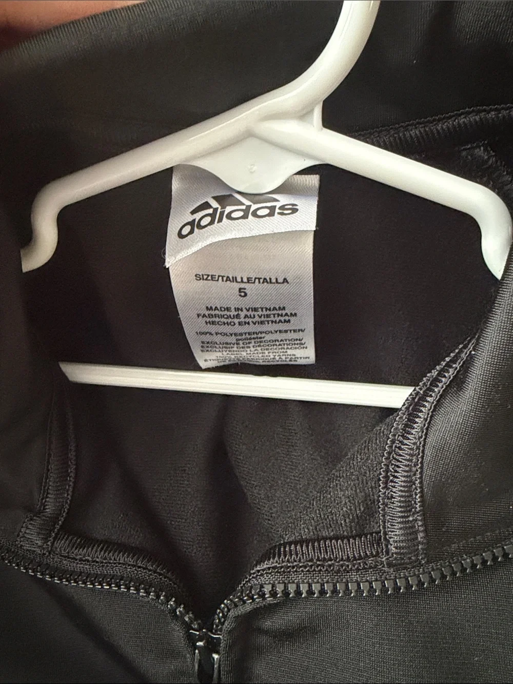 adidas Black Kids Track Jacket and Pants with Mint Green Stripes